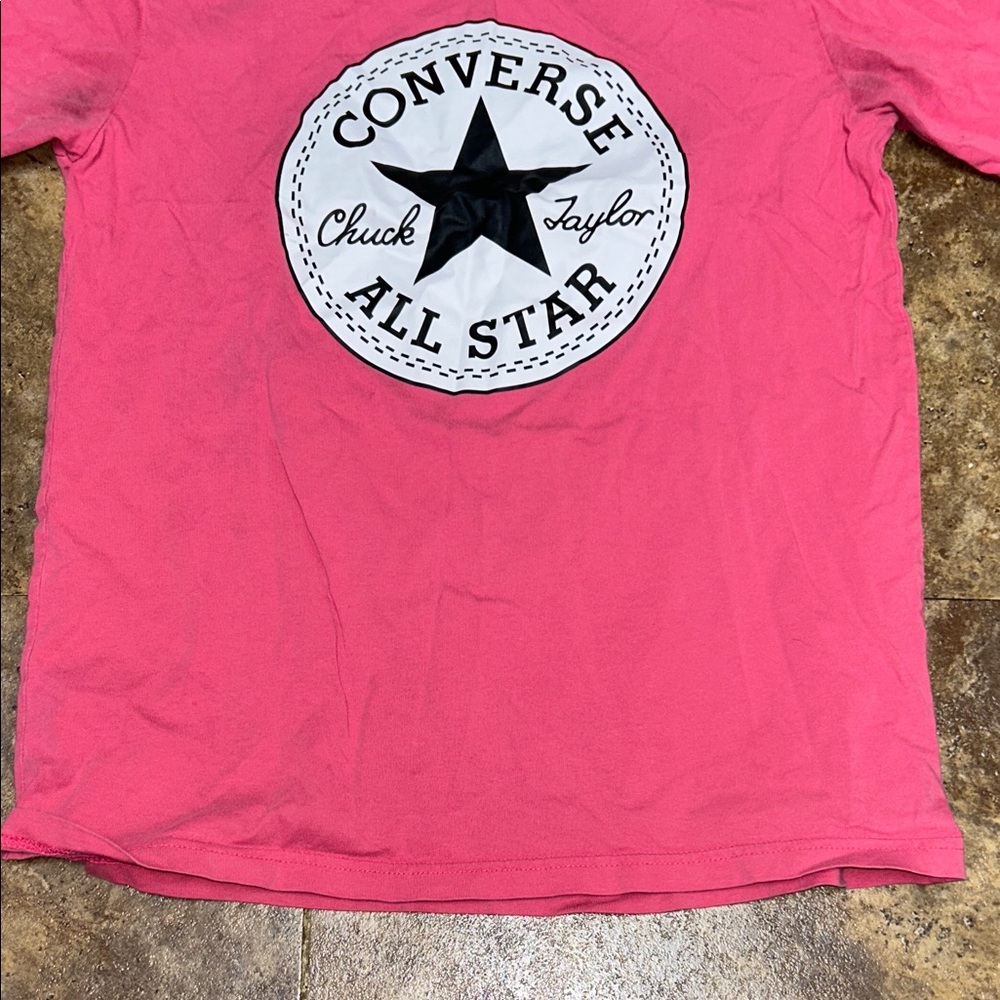 Converse Pink All Star T-Shirt - Picture 5 of 6